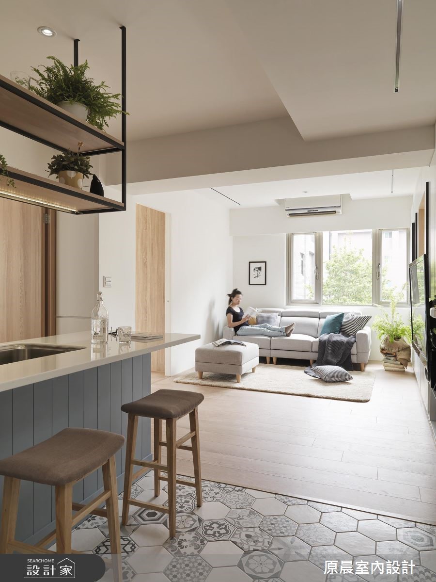 18坪中古屋(5~15年)＿混搭風客廳餐廳案例圖片＿原晨室內設計＿原晨_33之1
