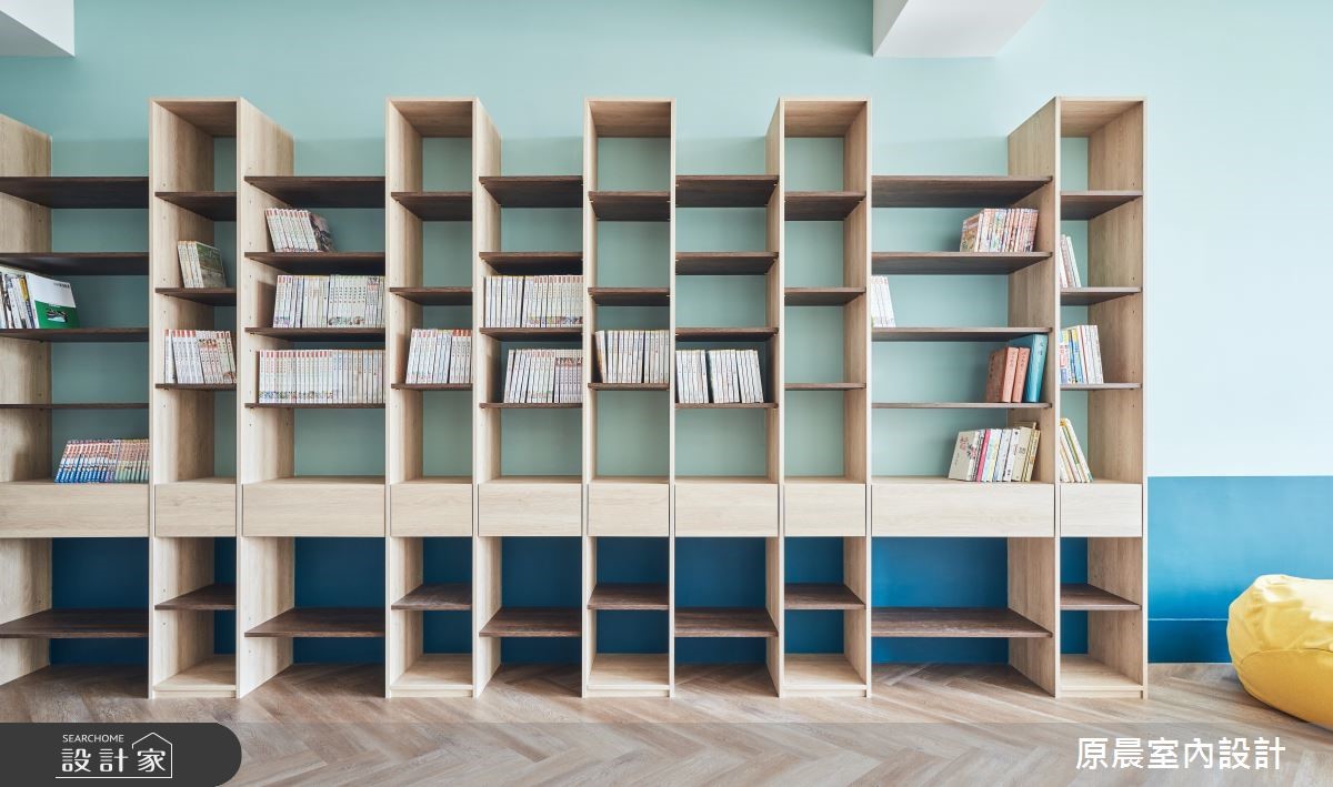 60坪老屋(16~30年)＿北歐風書房案例圖片＿原晨室內設計＿原晨_34之22