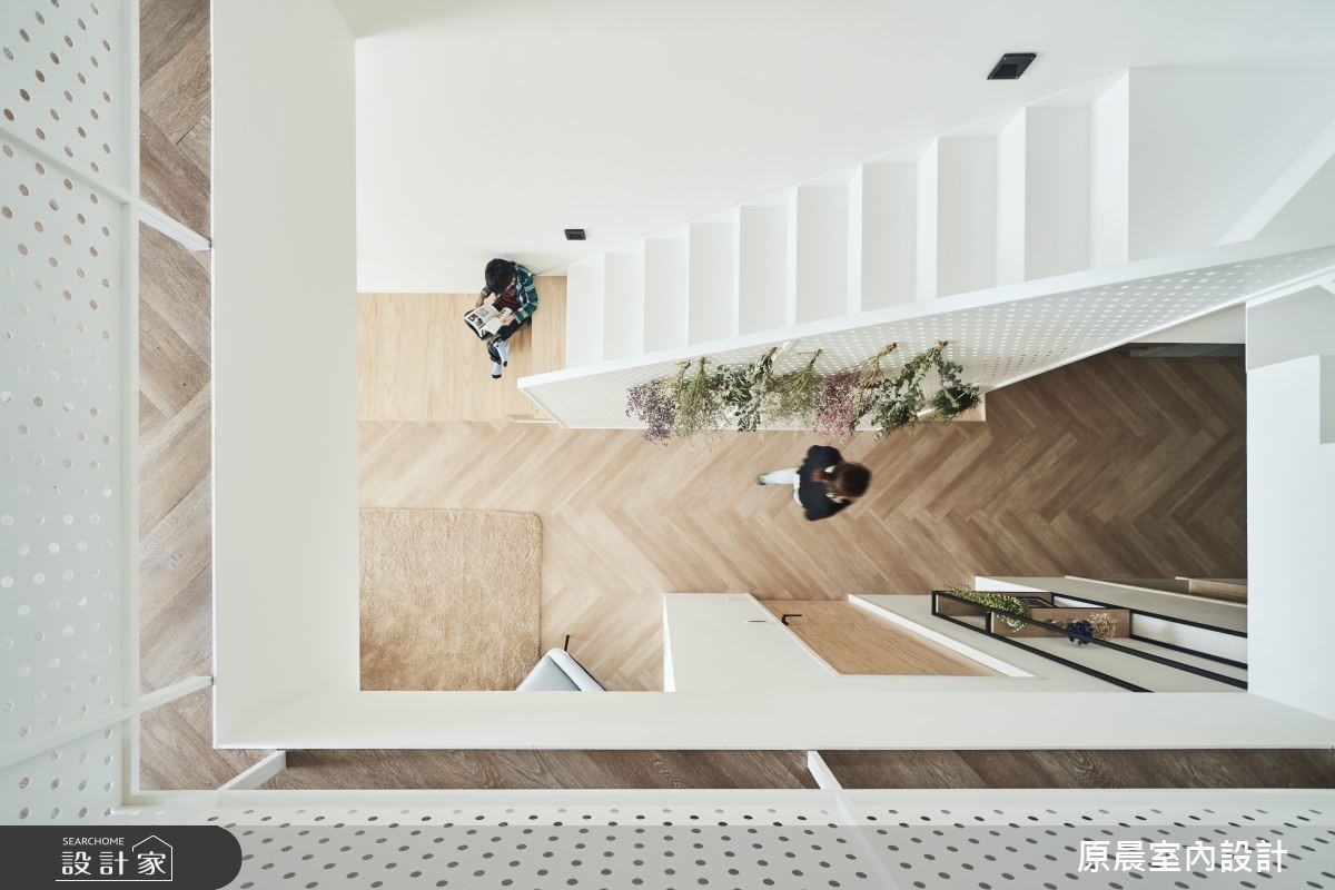 60坪老屋(16~30年)＿北歐風樓梯案例圖片＿原晨室內設計＿原晨_34之26