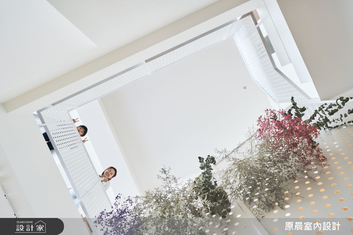 60坪老屋(16~30年)＿北歐風樓梯案例圖片＿原晨室內設計＿原晨_34之27
