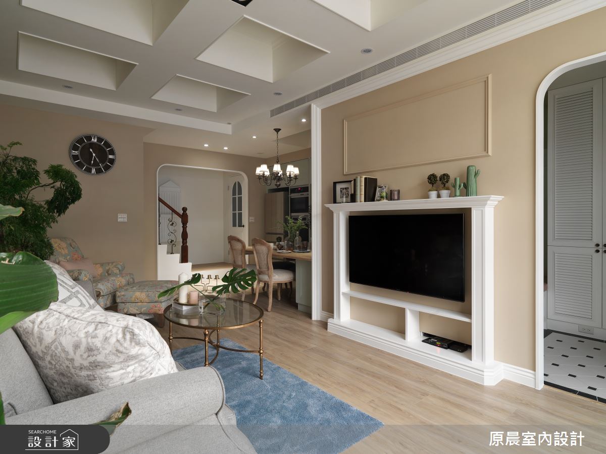 60坪新成屋(5年以下)＿鄉村風案例圖片＿原晨室內設計＿原晨_35之6