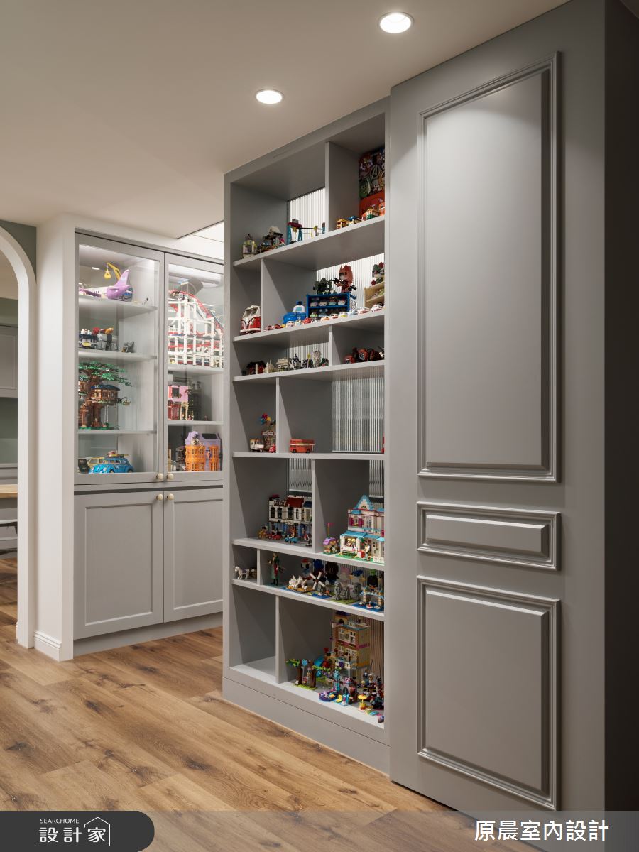 35坪中古屋(5~15年)＿鄉村風書房走廊案例圖片＿原晨室內設計＿原晨_38之16