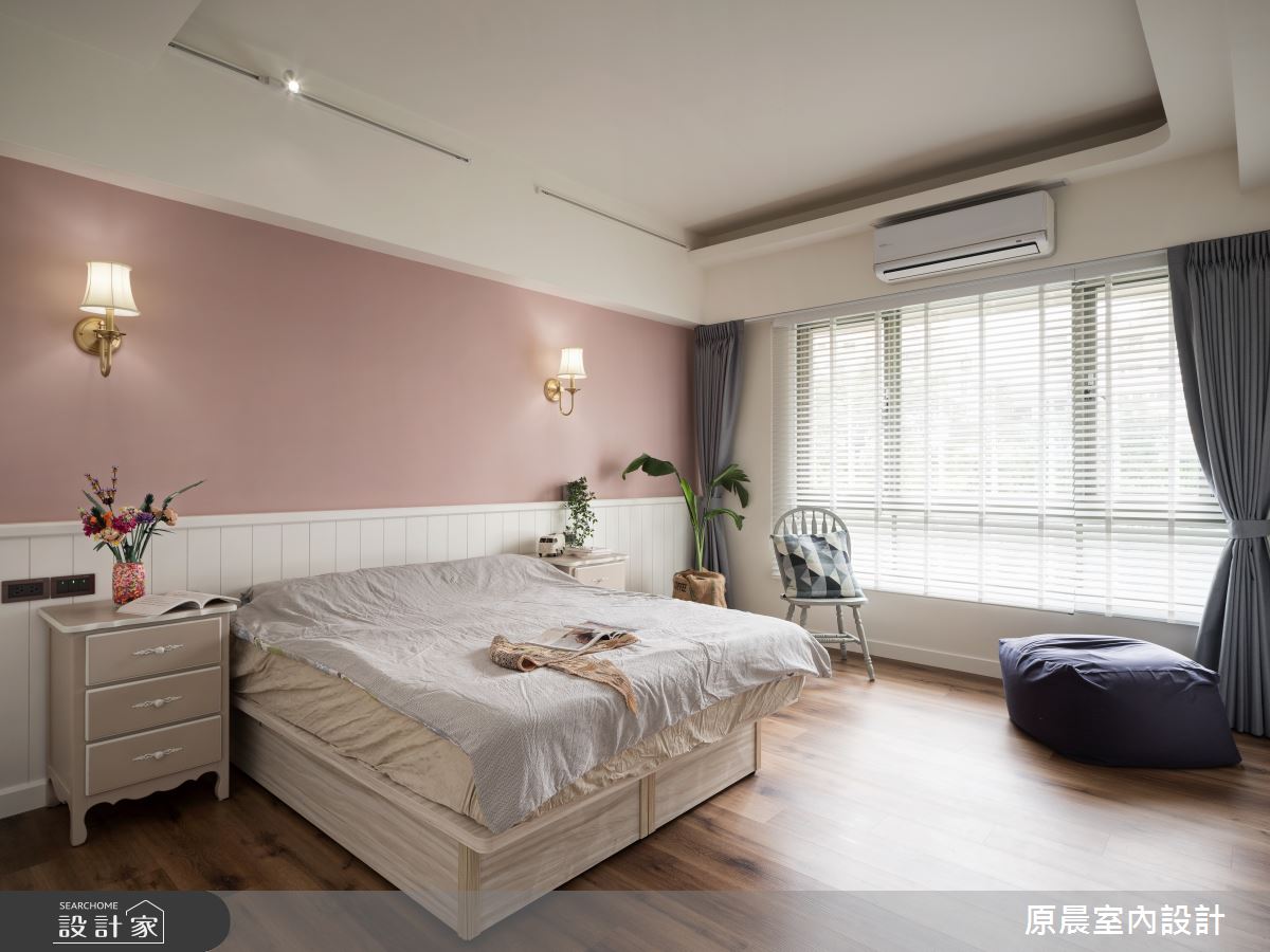 35坪中古屋(5~15年)＿鄉村風臥室案例圖片＿原晨室內設計＿原晨_38之13