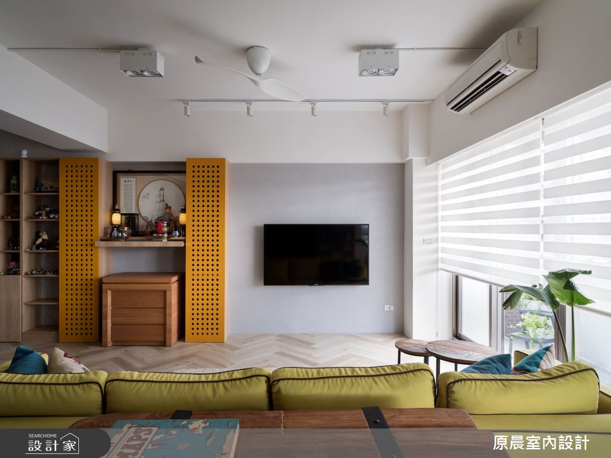 35坪中古屋(5~15年)＿混搭風客廳佛堂案例圖片＿原晨室內設計＿原晨_39之5