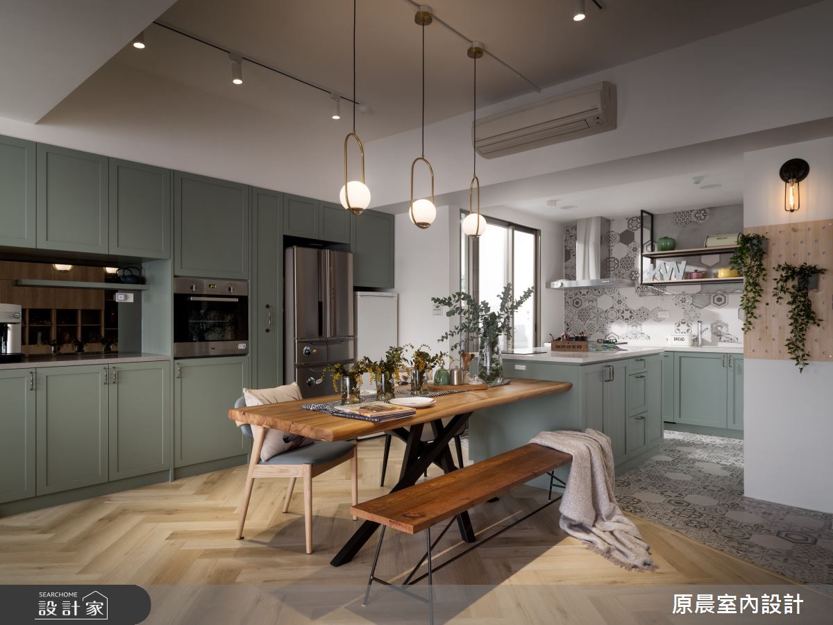 35坪中古屋(5~15年)＿混搭風客廳餐廳案例圖片＿原晨室內設計＿原晨_39之7