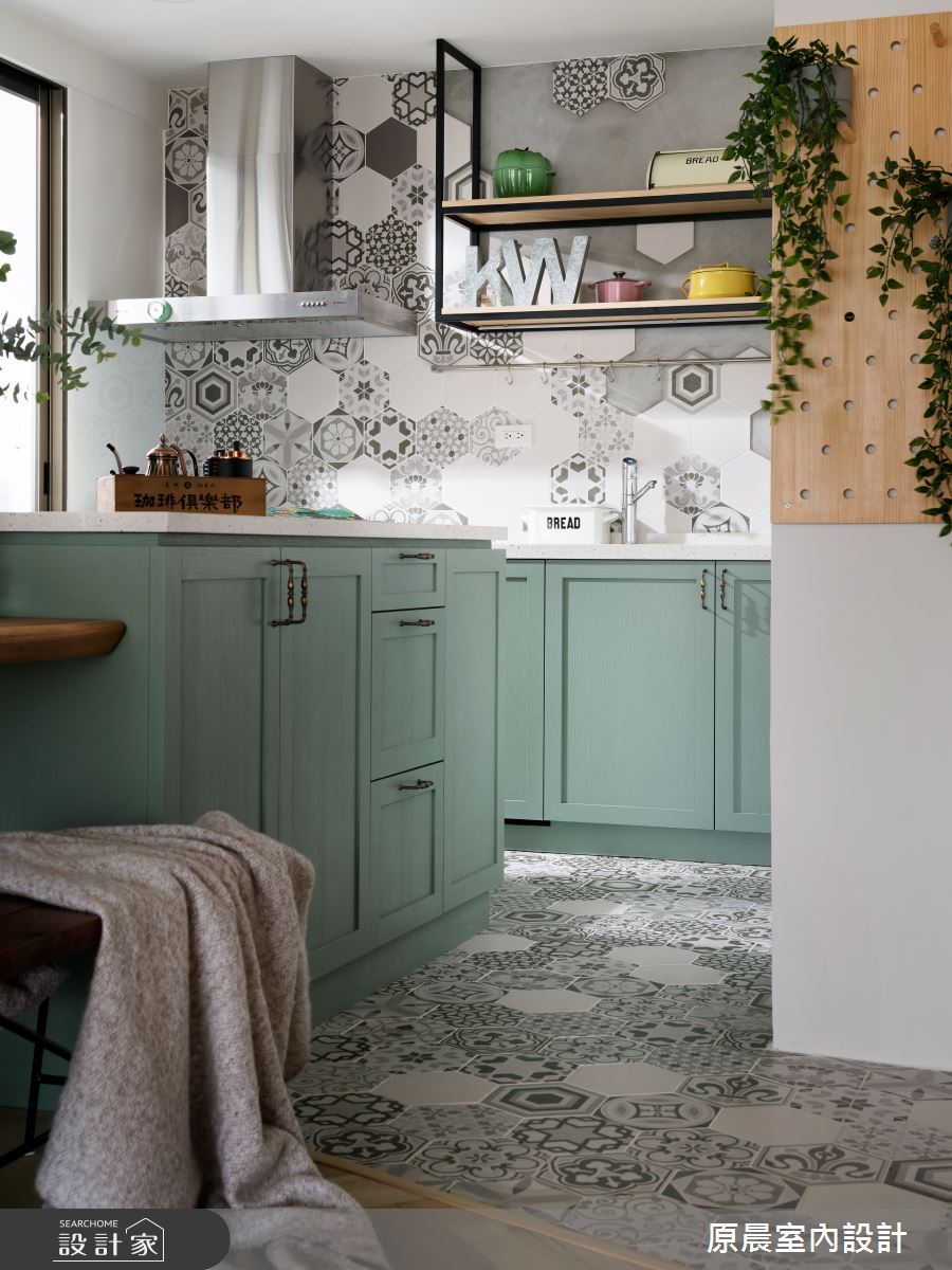 35坪中古屋(5~15年)＿混搭風廚房案例圖片＿原晨室內設計＿原晨_39之8