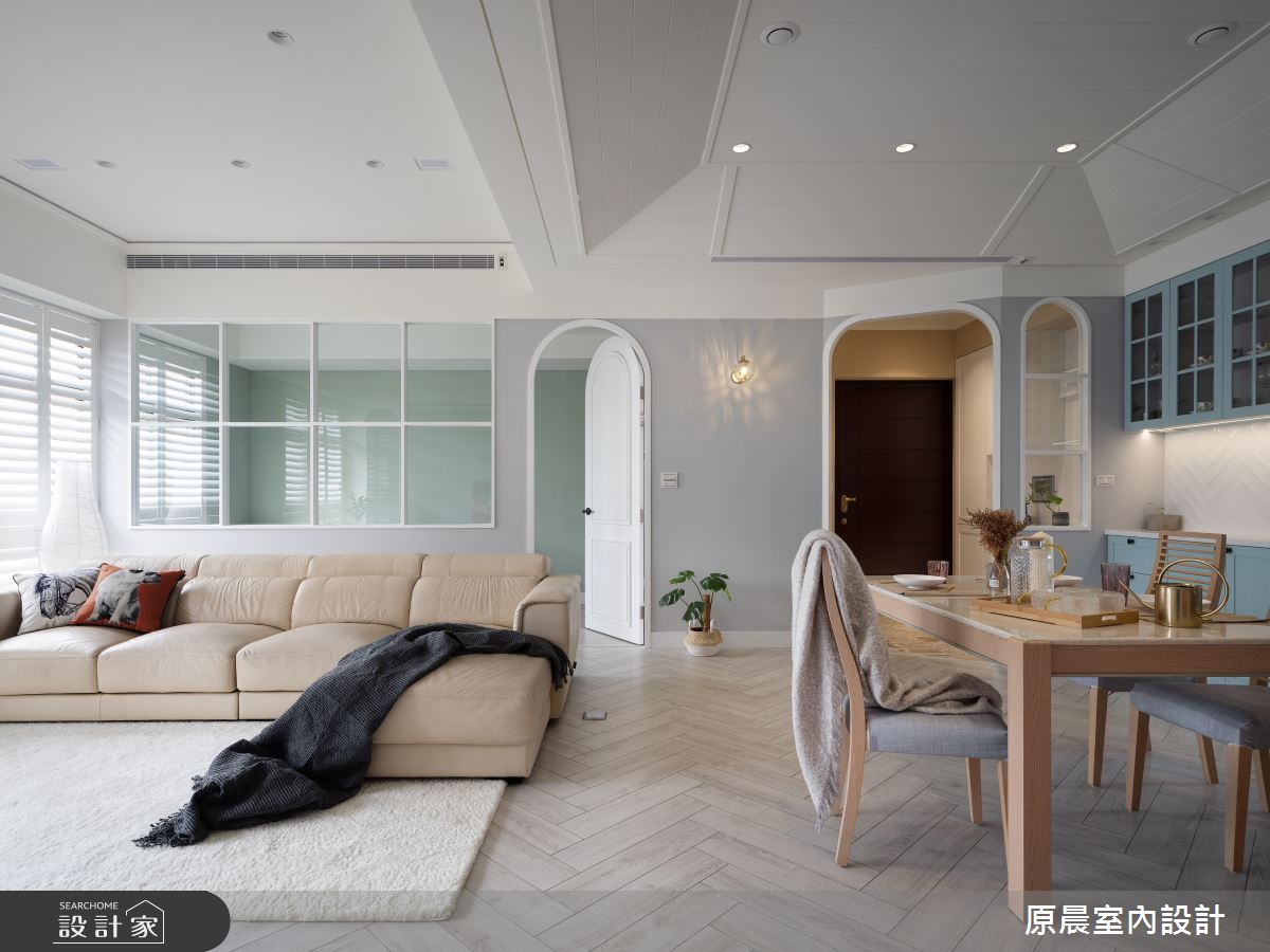 35坪中古屋(5~15年)＿美式風客廳案例圖片＿原晨室內設計＿原晨_40之9