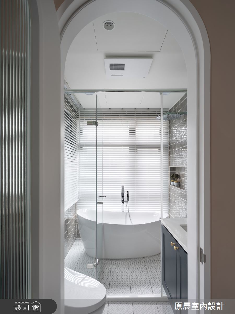 35坪中古屋(5~15年)＿美式風浴室案例圖片＿原晨室內設計＿原晨_40之14