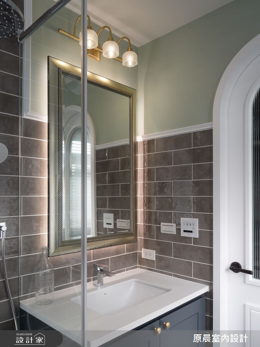 35坪中古屋(5~15年)＿美式風浴室案例圖片＿原晨室內設計＿原晨_40之16