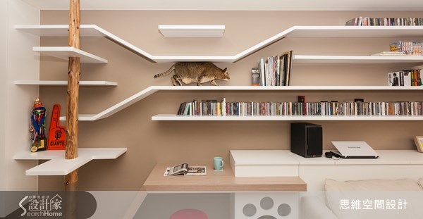 28坪新成屋(5年以下)＿北歐風客廳案例圖片＿思維空間設計有限公司＿思維_01之10