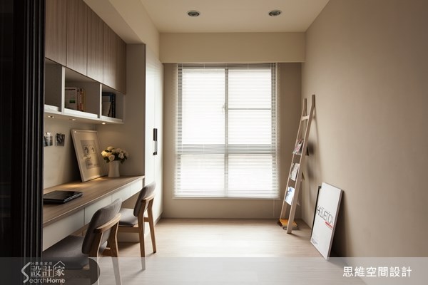25坪新成屋(5年以下)＿療癒風書房案例圖片＿思維空間設計有限公司＿思維_02之4