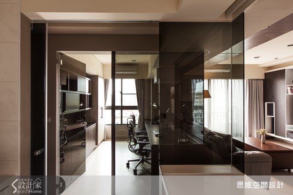 29坪新成屋(5年以下)＿現代風客廳書房案例圖片＿思維空間設計有限公司＿思維_03之3