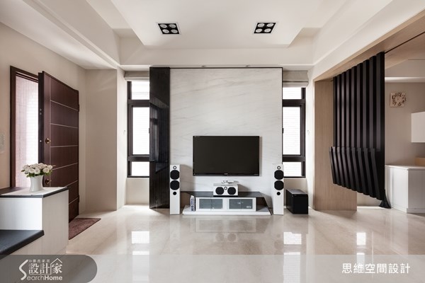 124坪新成屋(5年以下)＿現代風玄關客廳臥榻案例圖片＿思維空間設計有限公司＿思維_04之2