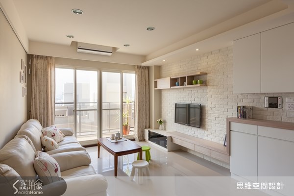 22坪新成屋(5年以下)＿北歐風客廳案例圖片＿思維空間設計有限公司＿思維_06之1