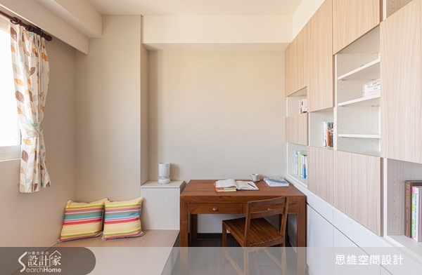 22坪新成屋(5年以下)＿北歐風書房臥榻案例圖片＿思維空間設計有限公司＿思維_06之14