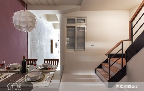 52坪老屋(16~30年)＿現代風餐廳樓梯走廊案例圖片＿思維空間設計有限公司＿思維_07之7