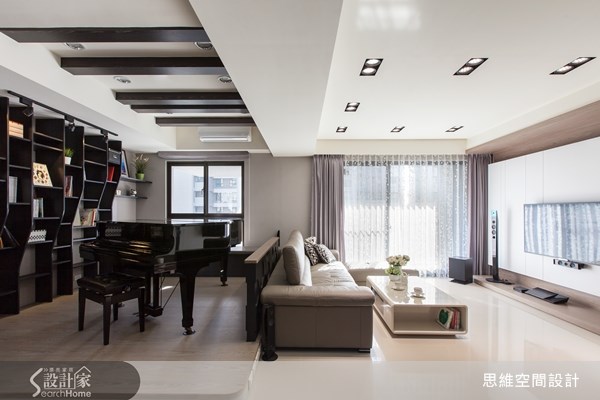 30坪新成屋(5年以下)＿現代風客廳案例圖片＿思維空間設計有限公司＿思維_09之4