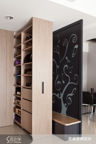 30坪新成屋(5年以下)＿現代風玄關案例圖片＿思維空間設計有限公司＿思維_09之1