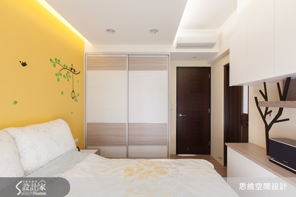 30坪新成屋(5年以下)＿現代風臥室案例圖片＿思維空間設計有限公司＿思維_09之18