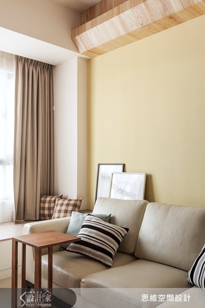 10坪新成屋(5年以下)＿北歐風客廳臥榻案例圖片＿思維空間設計有限公司＿思維_12之8