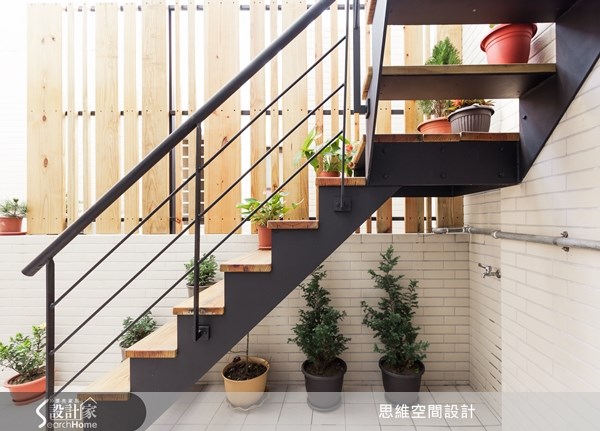 50坪新成屋(5年以下)＿人文禪風樓梯庭院案例圖片＿思維空間設計有限公司＿思維_13之19