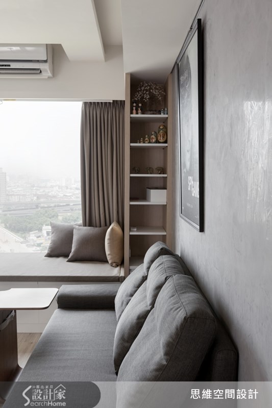 21坪老屋(16~30年)＿北歐風客廳臥榻案例圖片＿思維空間設計有限公司＿思維_15之5