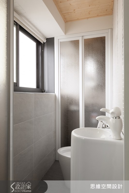 21坪老屋(16~30年)＿北歐風浴室案例圖片＿思維空間設計有限公司＿思維_15之20