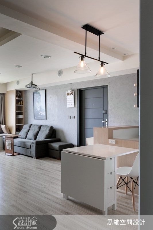 21坪老屋(16~30年)＿北歐風客廳餐廳案例圖片＿思維空間設計有限公司＿思維_15之11
