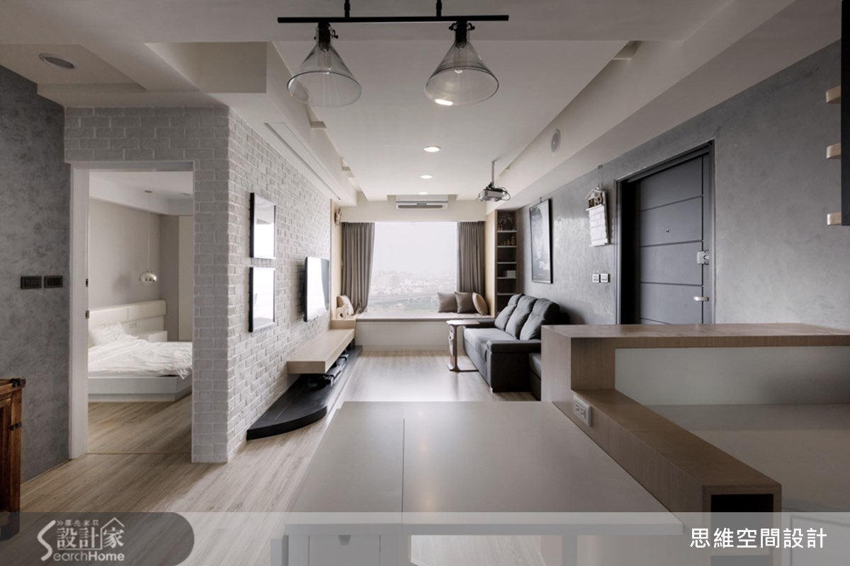 21坪老屋(16~30年)＿北歐風客廳臥榻案例圖片＿思維空間設計有限公司＿思維_15之9