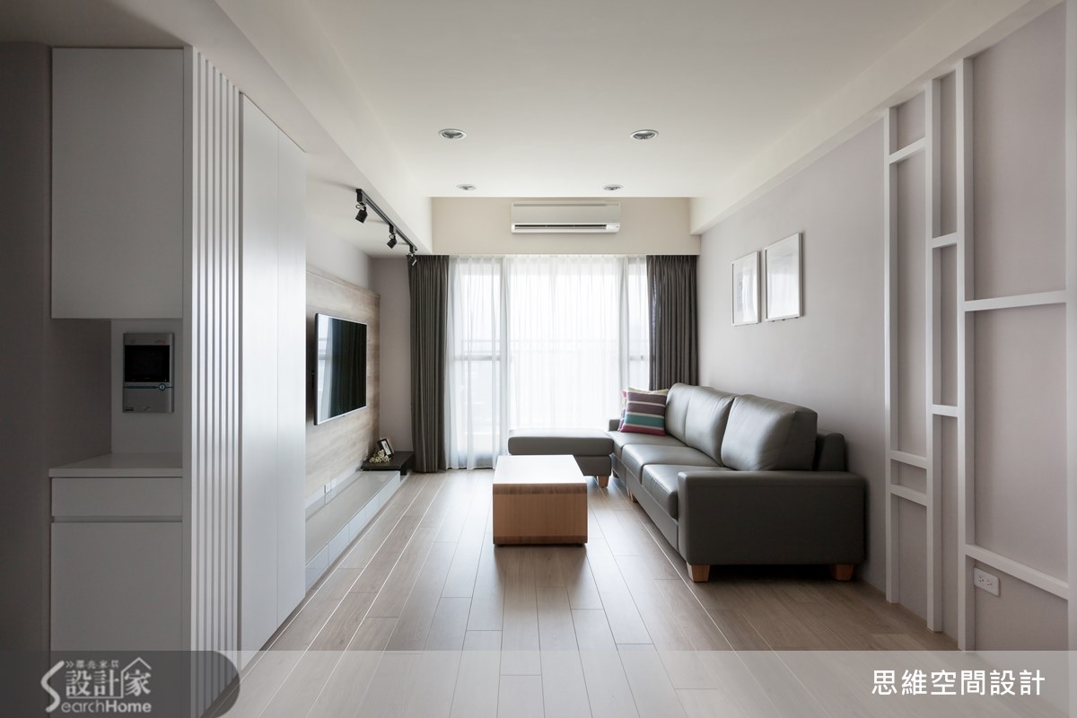 25坪新成屋(5年以下)＿北歐風客廳案例圖片＿思維空間設計有限公司＿思維_16之1