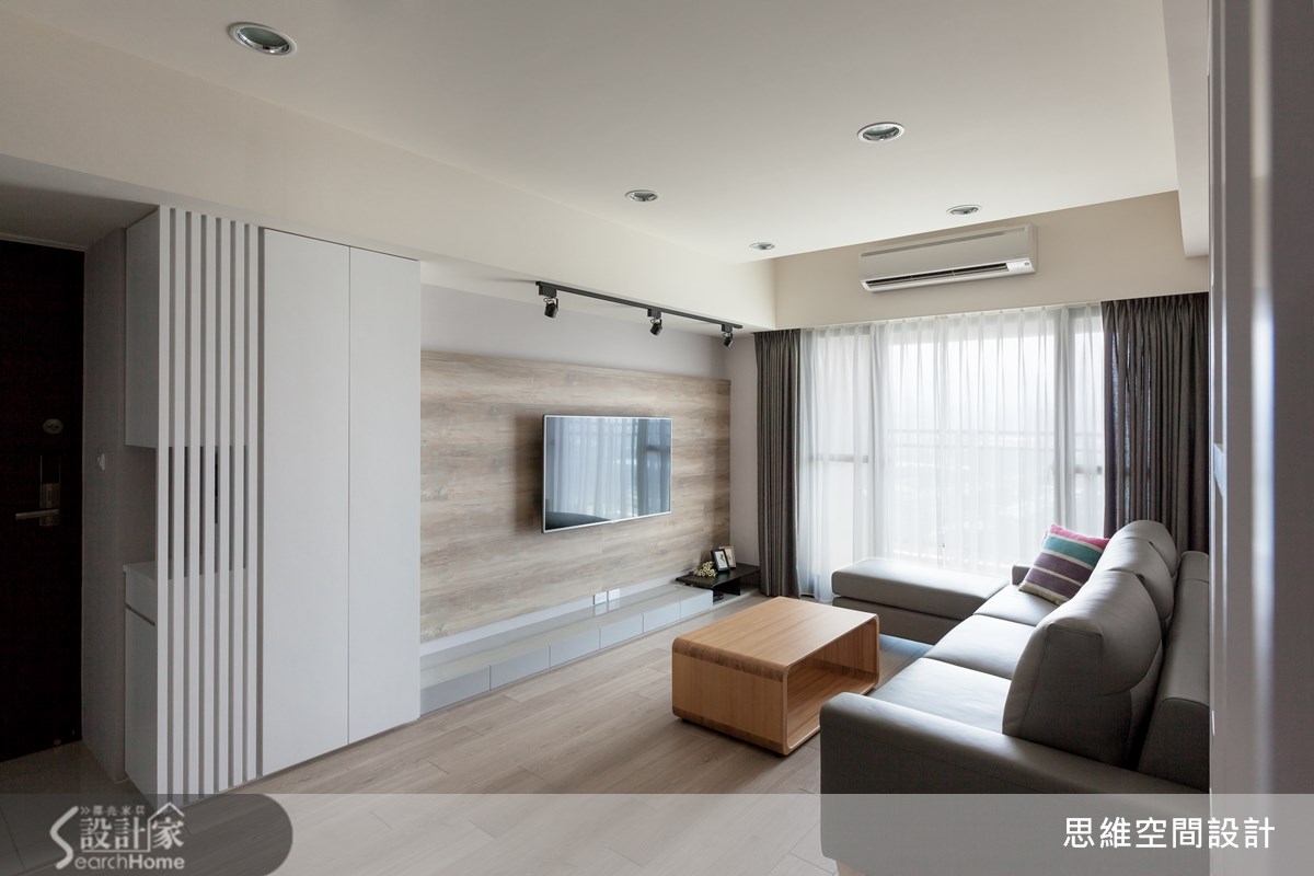 25坪新成屋(5年以下)＿北歐風客廳案例圖片＿思維空間設計有限公司＿思維_16之2