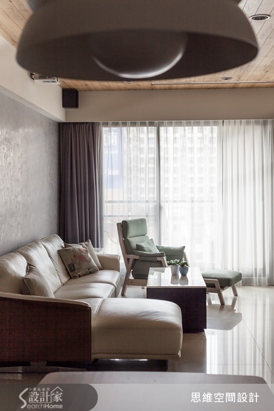 35坪新成屋(5年以下)＿簡約風客廳案例圖片＿思維空間設計有限公司＿思維_17之3