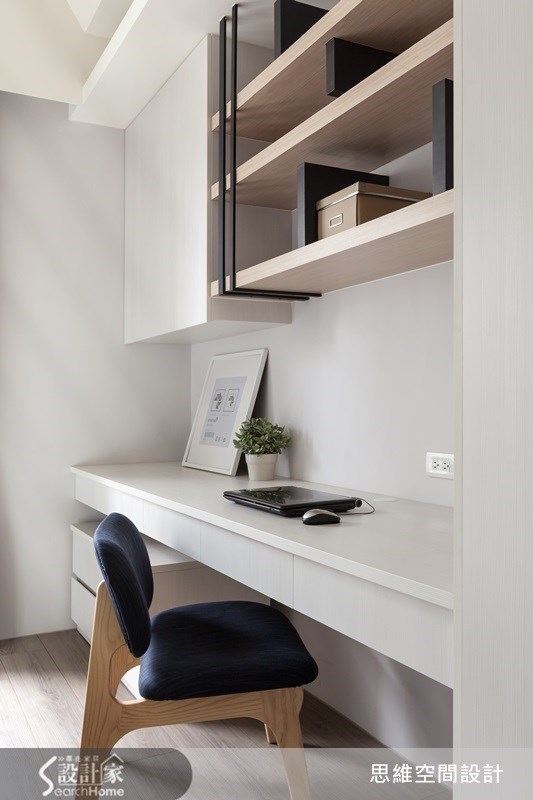35坪新成屋(5年以下)＿簡約風書房案例圖片＿思維空間設計有限公司＿思維_17之16