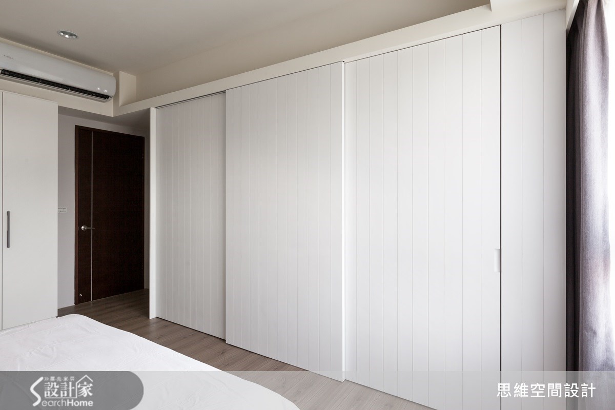 35坪新成屋(5年以下)＿簡約風臥室案例圖片＿思維空間設計有限公司＿思維_17之23