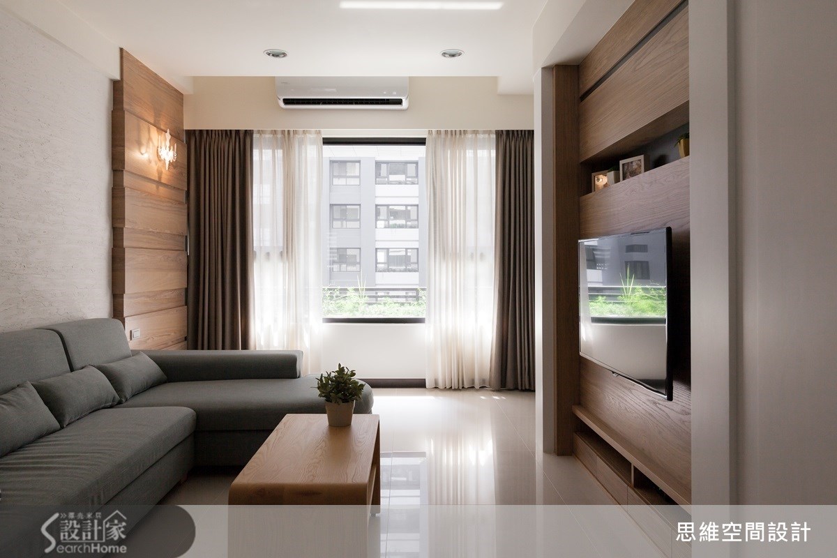 25坪新成屋(5年以下)＿簡約風客廳案例圖片＿思維空間設計有限公司＿思維_18之5