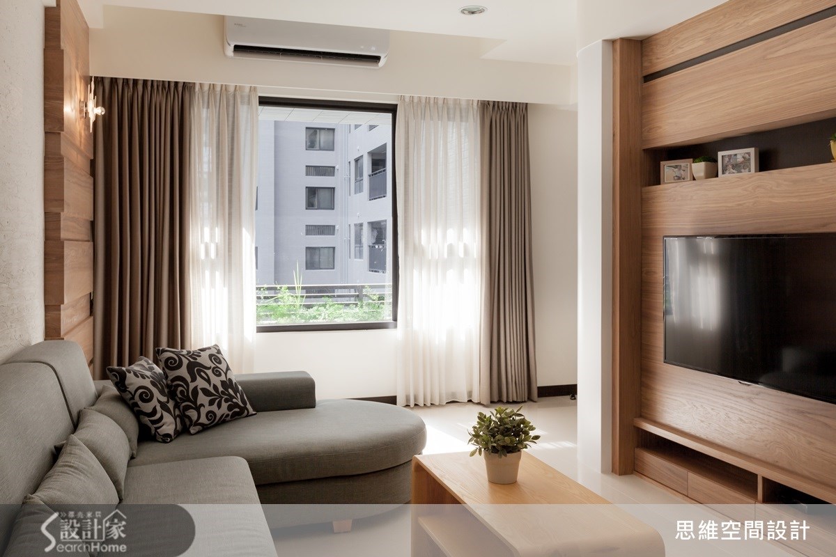 25坪新成屋(5年以下)＿簡約風客廳案例圖片＿思維空間設計有限公司＿思維_18之7