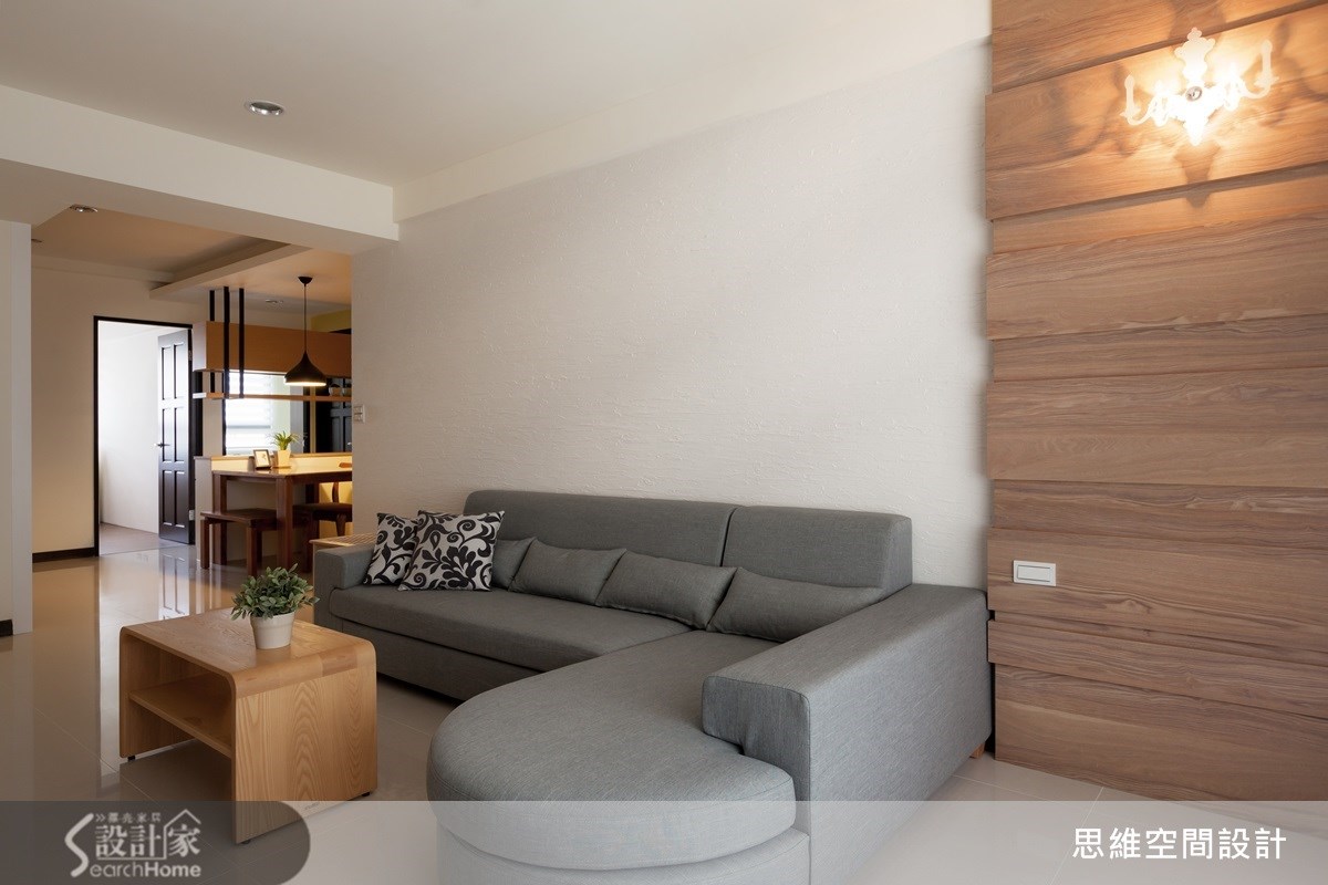 25坪新成屋(5年以下)＿簡約風客廳餐廳案例圖片＿思維空間設計有限公司＿思維_18之11