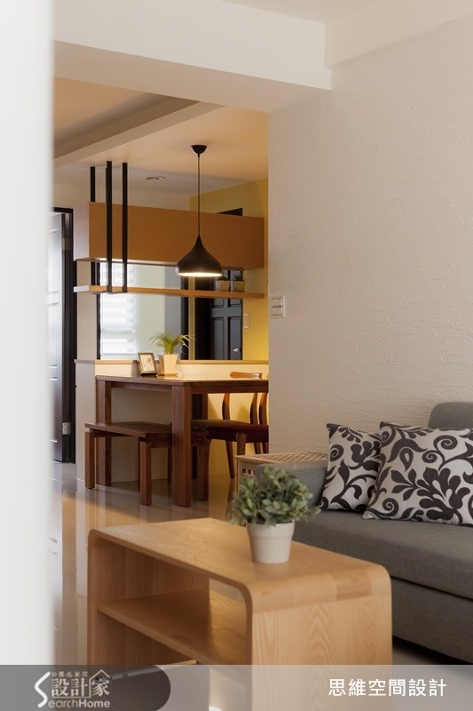 25坪新成屋(5年以下)＿簡約風客廳餐廳案例圖片＿思維空間設計有限公司＿思維_18之14