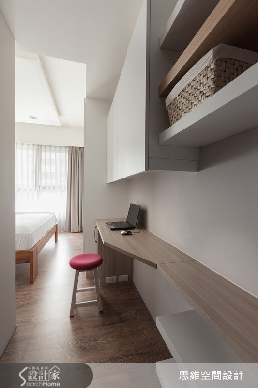 25坪新成屋(5年以下)＿簡約風臥室案例圖片＿思維空間設計有限公司＿思維_18之21