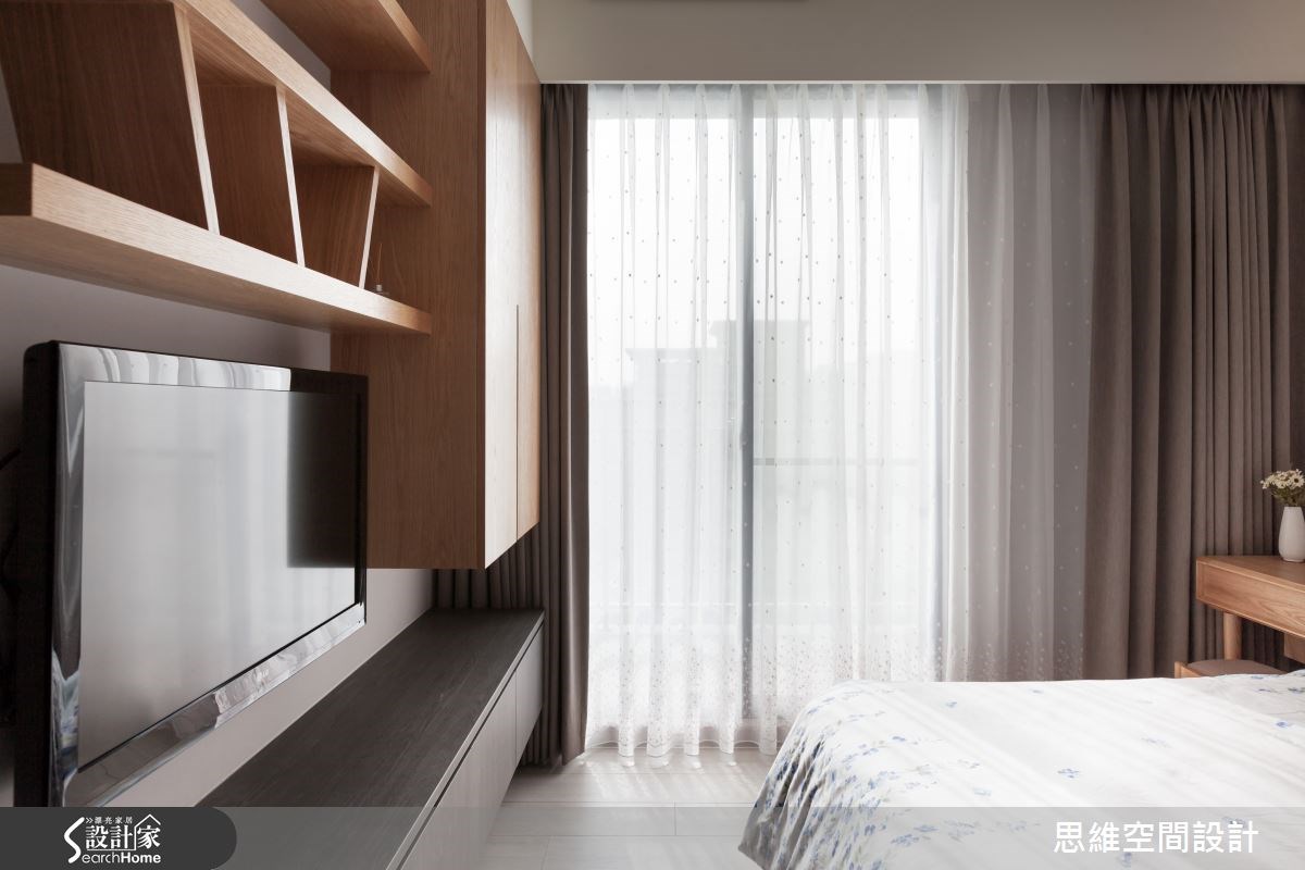 24坪新成屋(5年以下)＿現代風臥室案例圖片＿思維空間設計有限公司＿思維_20之15