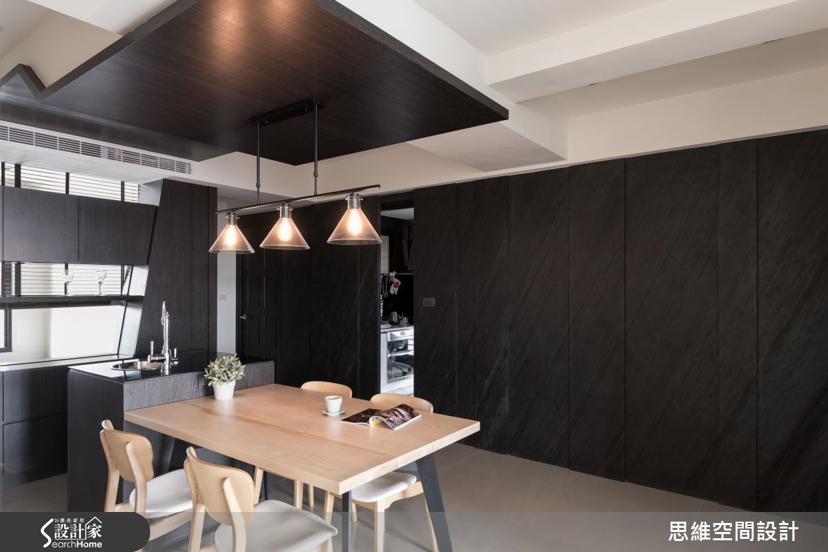 38坪新成屋(5年以下)＿現代風餐廳廚房案例圖片＿思維空間設計有限公司＿思維_21之11