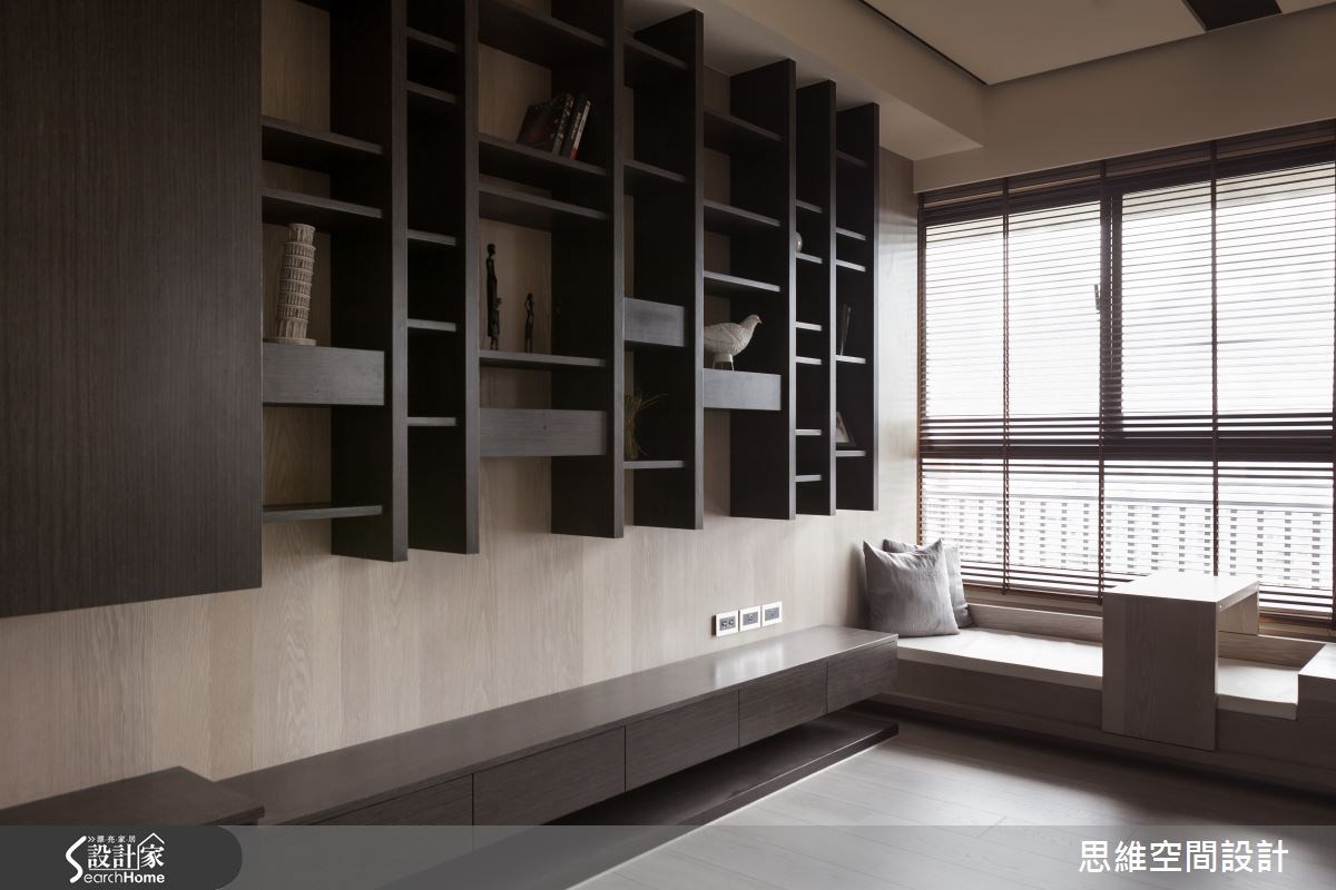 38坪新成屋(5年以下)＿現代風書房臥榻案例圖片＿思維空間設計有限公司＿思維_21之13