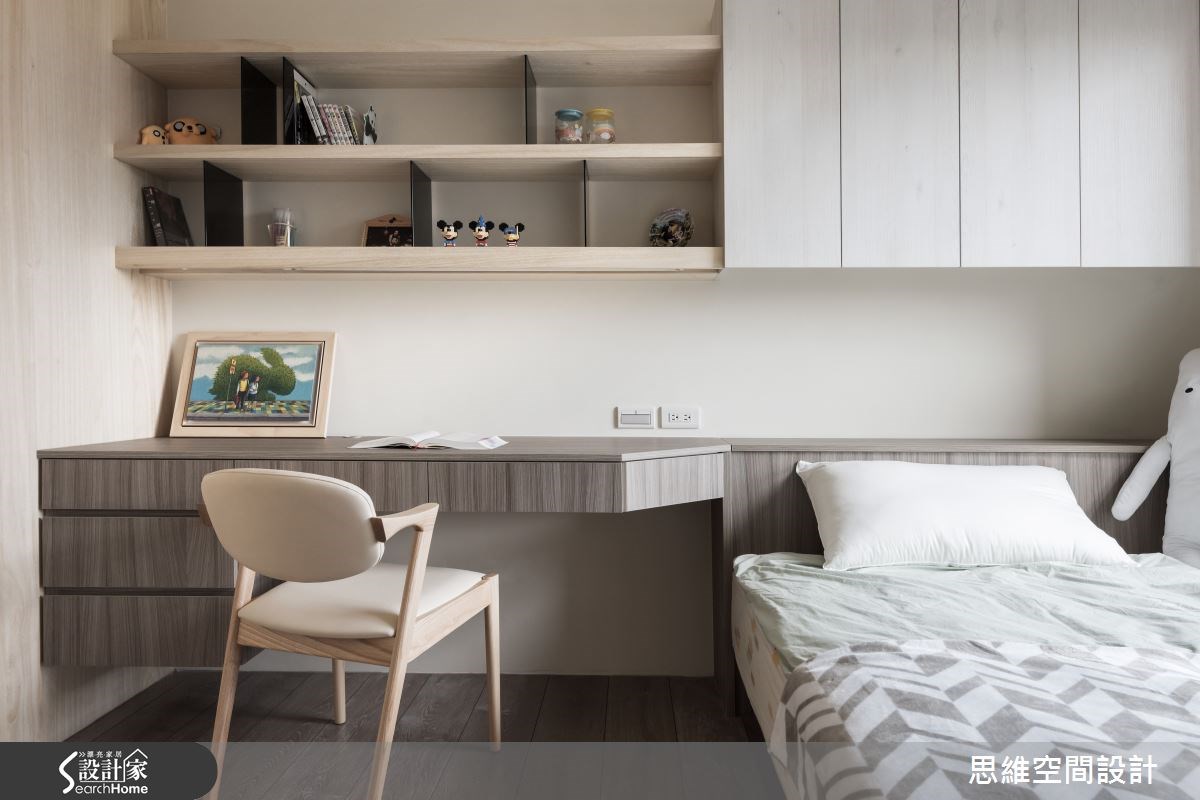 38坪新成屋(5年以下)＿現代風臥室案例圖片＿思維空間設計有限公司＿思維_21之20