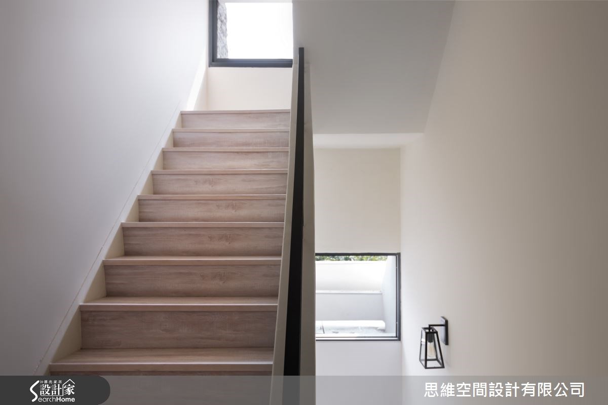 50坪老屋(16~30年)＿簡約風樓梯案例圖片＿思維空間設計有限公司＿思維_22之1