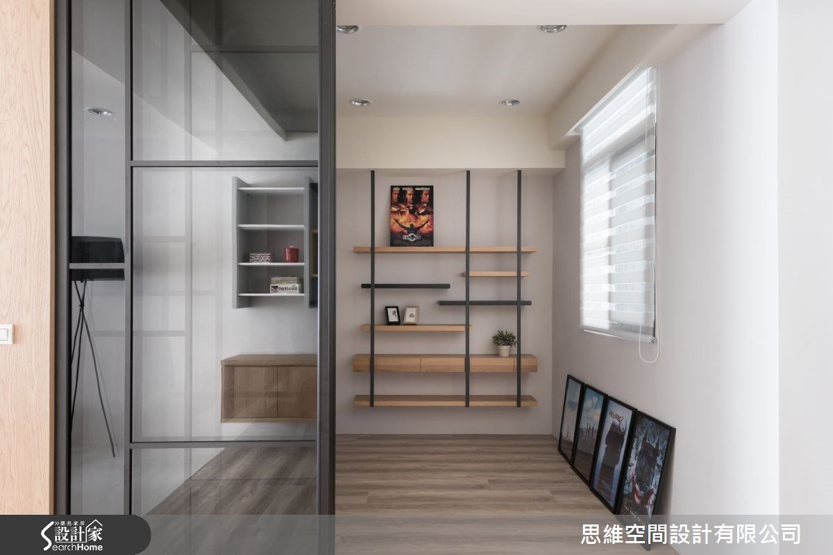 50坪老屋(16~30年)＿簡約風書房案例圖片＿思維空間設計有限公司＿思維_22之13