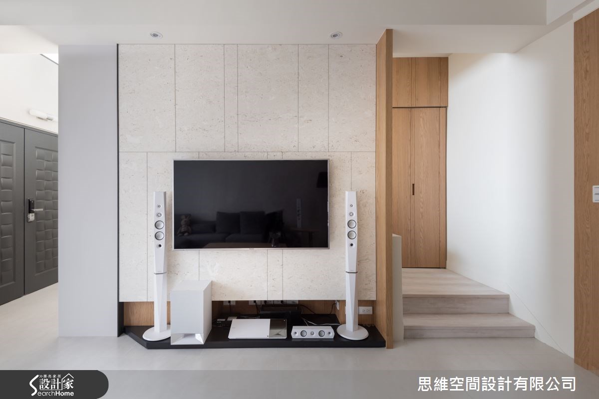 50坪老屋(16~30年)＿簡約風玄關客廳案例圖片＿思維空間設計有限公司＿思維_22之20