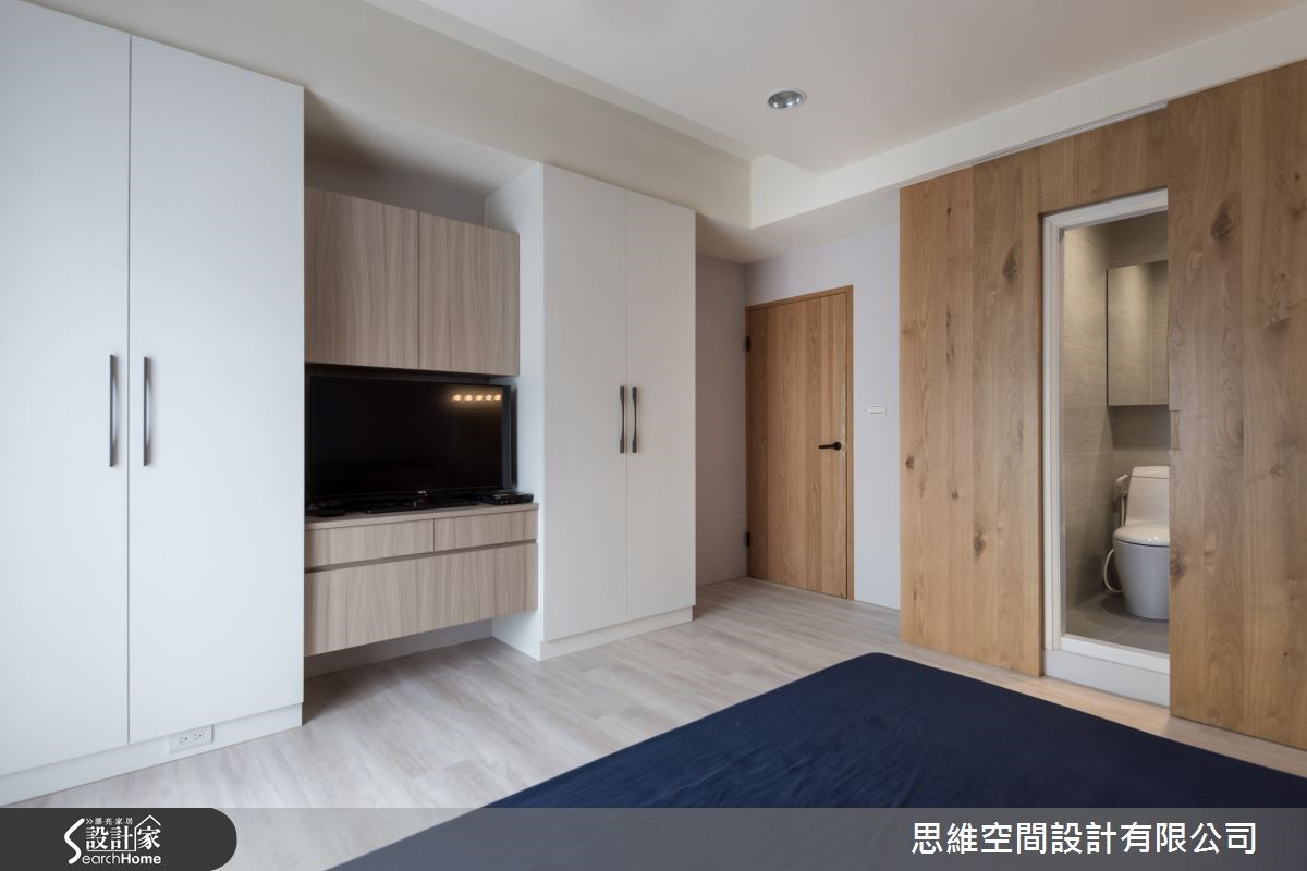 50坪老屋(16~30年)＿簡約風臥室浴室案例圖片＿思維空間設計有限公司＿思維_22之24