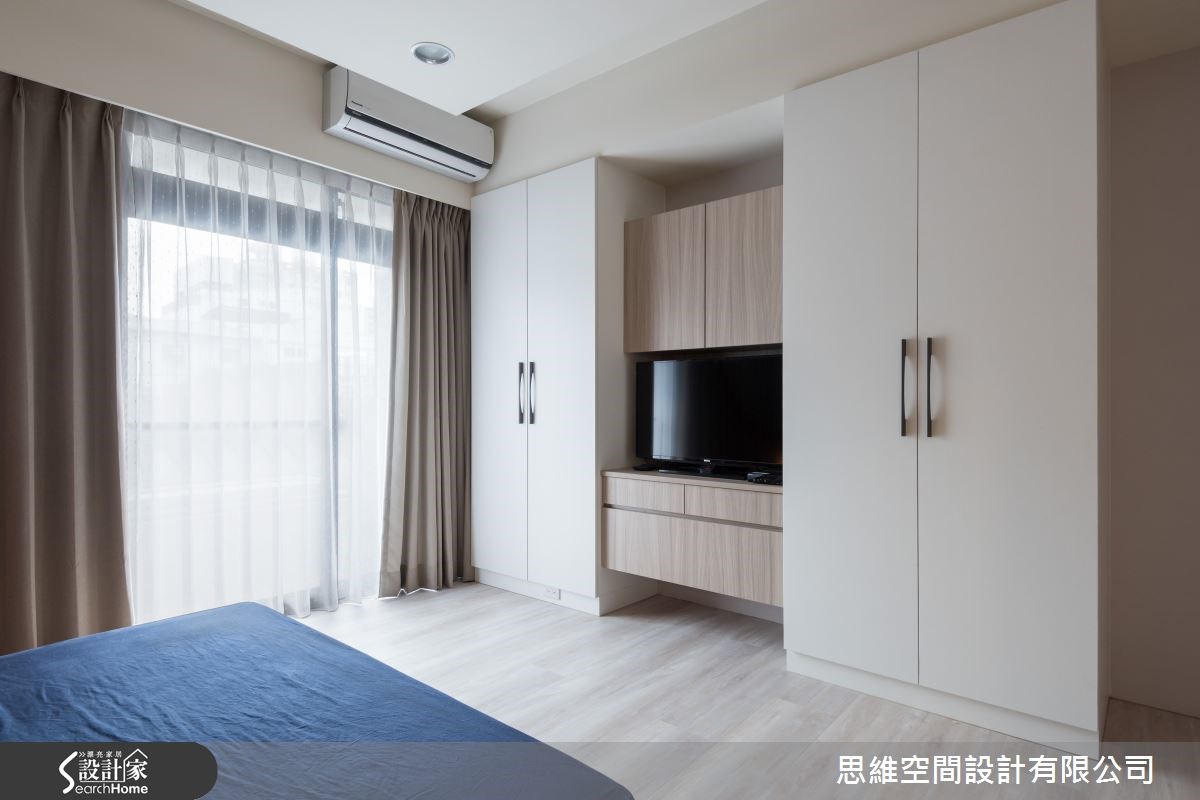 50坪老屋(16~30年)＿簡約風臥室案例圖片＿思維空間設計有限公司＿思維_22之25
