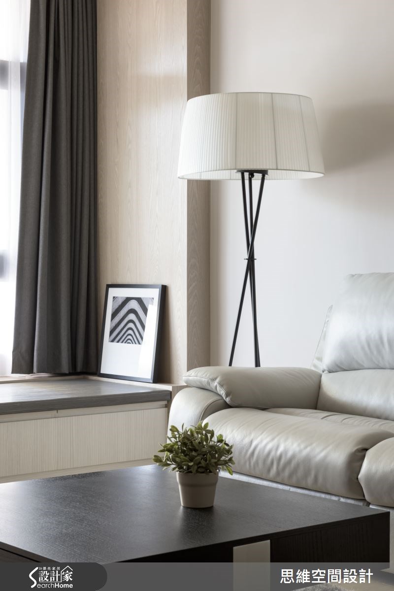 50坪新成屋(5年以下)＿現代風客廳臥榻案例圖片＿思維空間設計有限公司＿思維_24之2