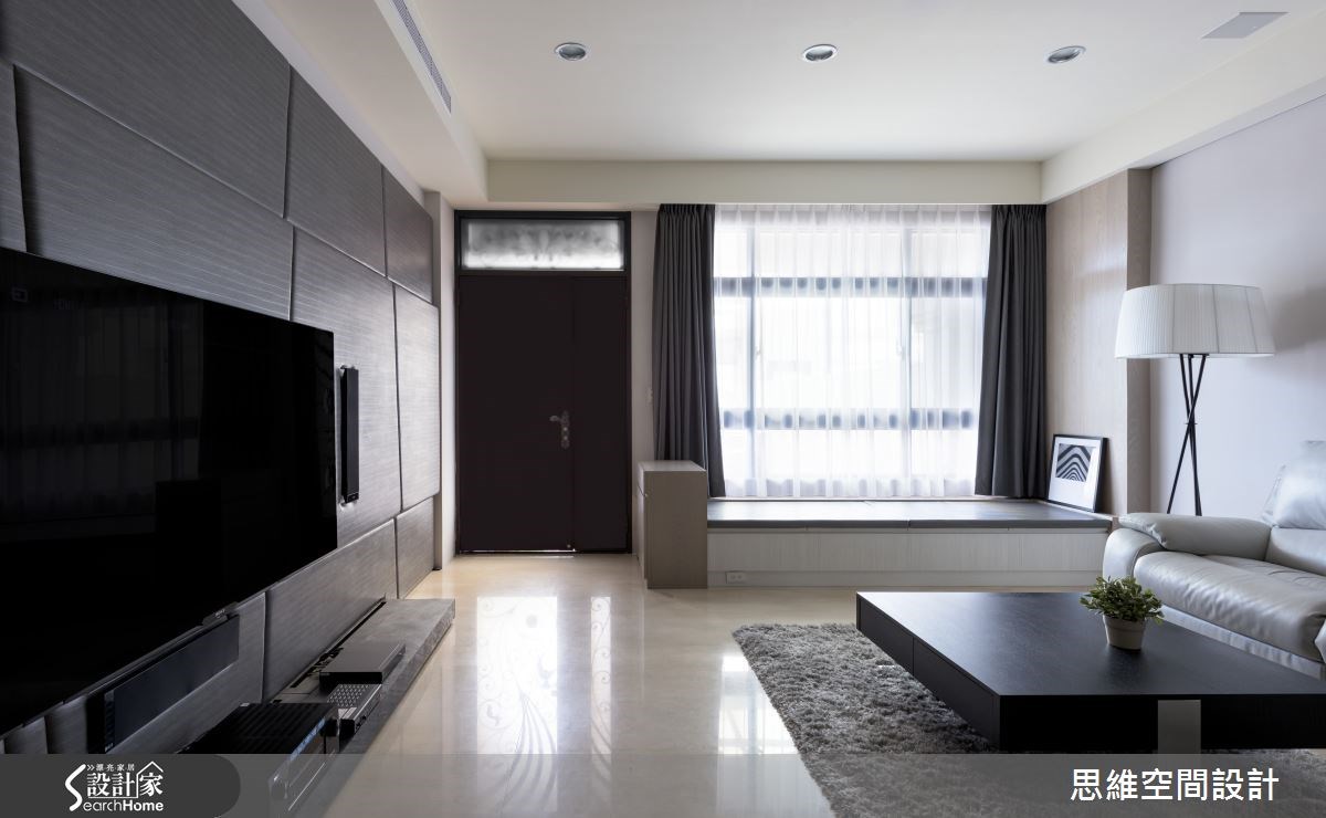 50坪新成屋(5年以下)＿現代風客廳臥榻案例圖片＿思維空間設計有限公司＿思維_24之6
